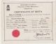 Kaye, Marjorie birth certificate